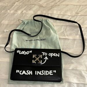 Off-White Black Shoulder Bag